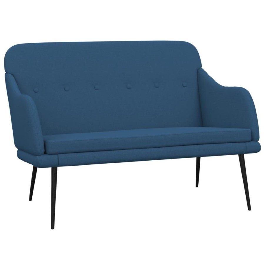 Bankjes vidaXL | Vidaxl Bankje 110X76X80 Cm Stof Blauw