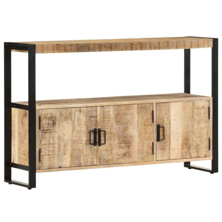 Kasten & Opbergmeubelen vidaXL | Vidaxl Bijzetkast 120X30X75 Cm Massief Mangohout