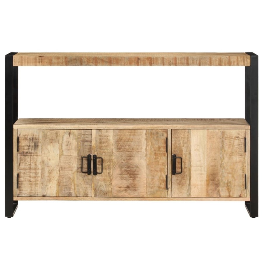 Kasten & Opbergmeubelen vidaXL | Vidaxl Bijzetkast 120X30X75 Cm Massief Mangohout