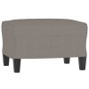 Poefs vidaXL | Vidaxl Voetenbank 60X50X41 Cm Stof Taupe