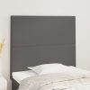 Bedden & Accessoires vidaXL | Vidaxl Hoofdborden 2 St 80X5X78/88 Cm Kunstleer Grijs