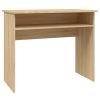 Kantoormeubelen vidaXL | Vidaxl Bureau 90X50X74 Cm Bewerkt Hout Sonoma Eikenkleurig