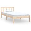 Bedden & Accessoires vidaXL | Vidaxl Bedframe Massief Grenenhout 90X200 Cm