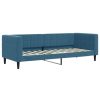 Bedden & Accessoires vidaXL | Vidaxl Slaapbank 80X200 Cm Fluweel Blauw