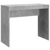 Kantoormeubelen vidaXL | Vidaxl Bureau 90X40X72 Cm Bewerkt Hout Betongrijs