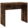 Kantoormeubelen vidaXL | Vidaxl Bureau 90X40X72 Cm Bewerkt Hout Gerookt Eikenkleurig