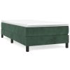 Bedden & Accessoires vidaXL | Vidaxl Boxspringframe Fluweel Donkergroen 80X200 Cm