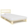 Bedden & Accessoires vidaXL | Vidaxl Bedframe Pallet Massief Grenenhout 90X200 Cm