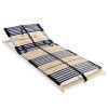 Bedden & Accessoires vidaXL | Vidaxl Lattenbodem Met 42 Latten 7 Zones 70X200 Cm