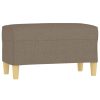 Bankjes vidaXL | Vidaxl Bankje 70X35X41 Cm Stof Taupe