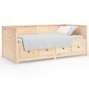 Bedden & Accessoires vidaXL | Vidaxl Slaapbank 75X190 Cm Massief Grenenhout