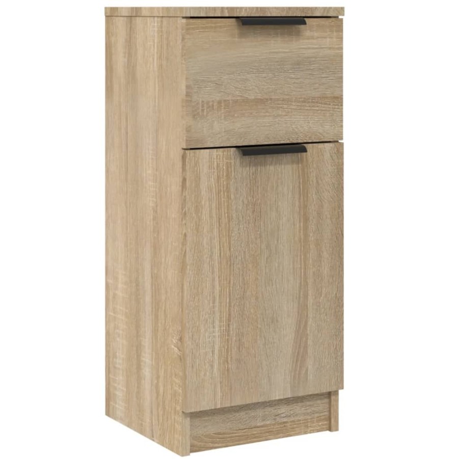 Kasten & Opbergmeubelen vidaXL | Vidaxl Dressoir 30X30X70 Cm Bewerkt Hout Sonoma Eikenkleurig