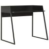 Kantoormeubelen vidaXL | Vidaxl Bureau 90X60X88 Cm Zwart