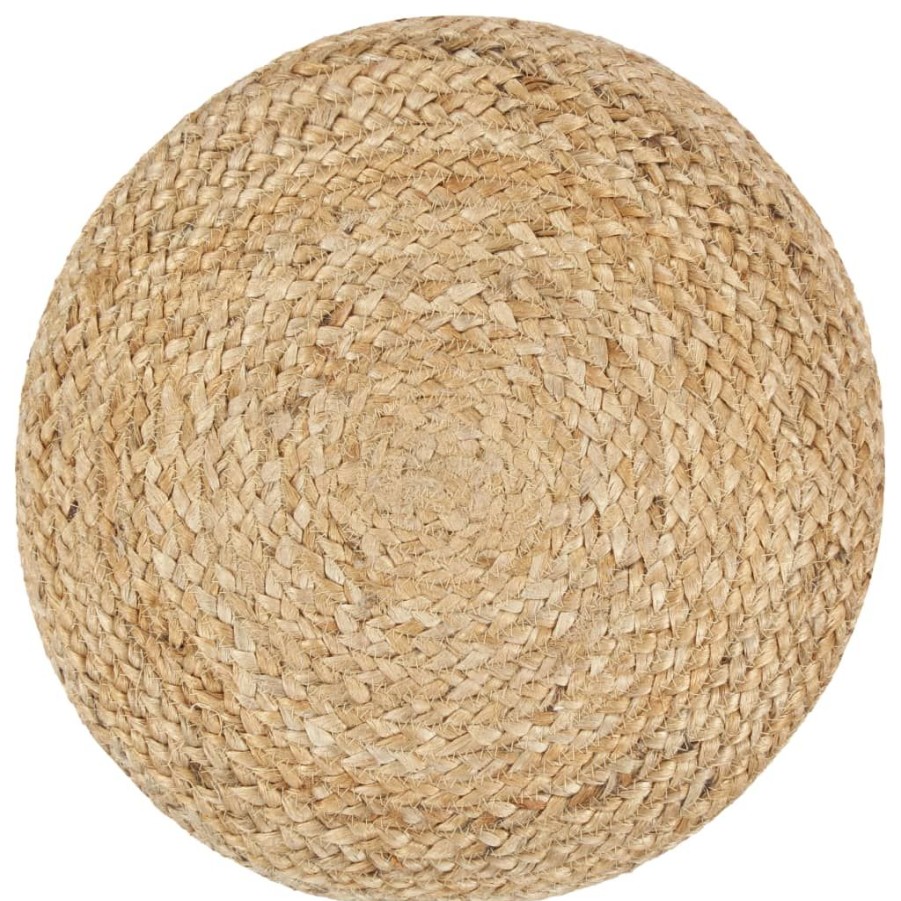 Poefs vidaXL | Vidaxl Poef Handgemaakt 40X45 Cm Jute