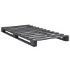 Bedden & Accessoires vidaXL | Vidaxl Bedframe Pallet Massief Grenenhout Grijs 90X200 Cm