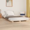 Bedden & Accessoires vidaXL | Vidaxl Bedframe Massief Grenenhout 90X200 Cm