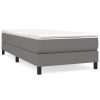 Bedden & Accessoires vidaXL | Vidaxl Boxspringframe Stof Donkergrijs 80X200 Cm