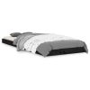 Bedden & Accessoires vidaXL | Vidaxl Bedframe Massief Grenenhout Zwart 75X190 Cm Small Single