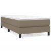 Bedden & Accessoires vidaXL | Vidaxl Boxspringframe Stof Taupe 80X200 Cm