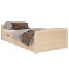 Bedden & Accessoires vidaXL | Vidaxl Bedframe Met Lades Massief Grenenhout 90X200 Cm