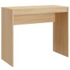 Kantoormeubelen vidaXL | Vidaxl Bureau 90X40X72 Cm Bewerkt Hout Sonoma Eikenkleurig